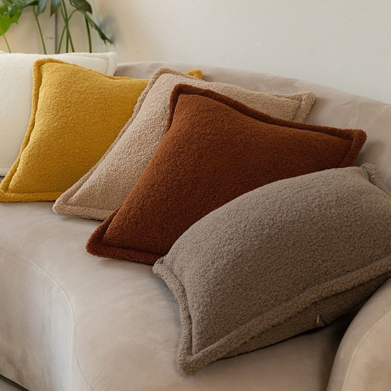 Warm Boucle Cushion