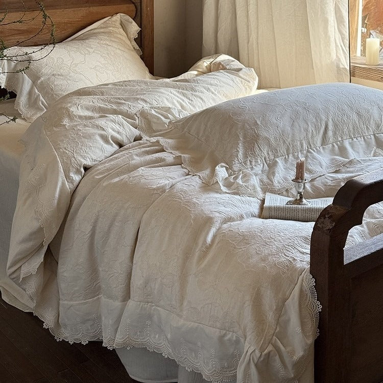 Countryside Textile Floral Bedding Set