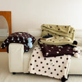 Winter Dessert Polka Dot Blanket