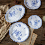 Delft Blue Bouquet Plate