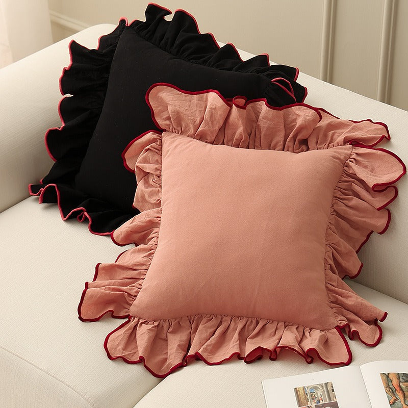 Cozy Ruffle Cushion