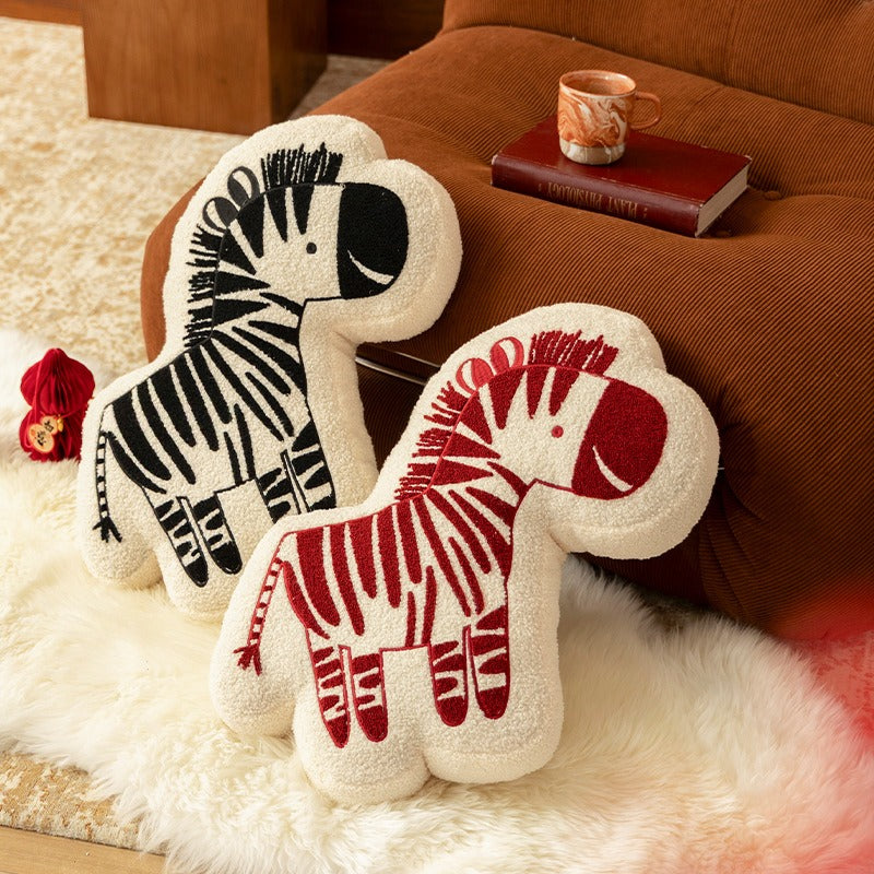 Happy Zebra Cushion
