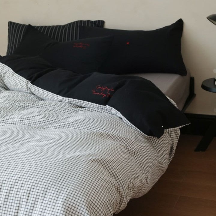 Black Swan Love Letter Bedding Set