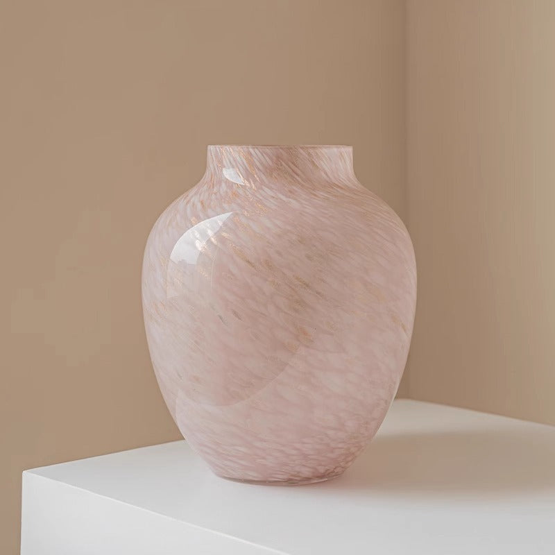 Water Colour Glass Vase