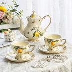 Lemon Garden Teapot & Cup Set