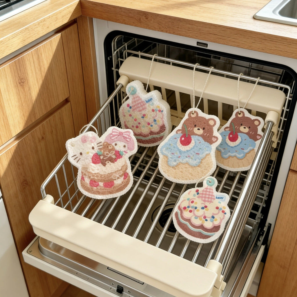 Sweet Cake Dish Sponge Set