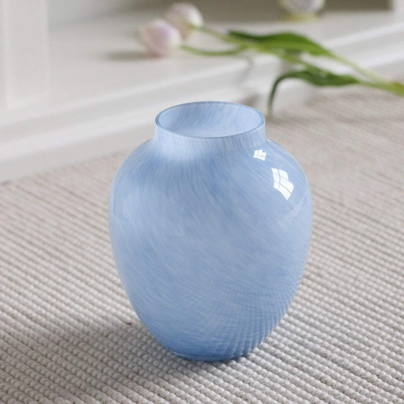 Water Colour Glass Vase