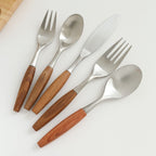 Chic Silver Cutlery Set
