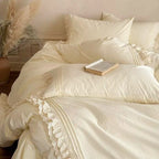 Cream Lace Siesta Bedding Set