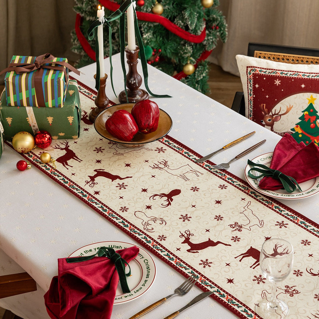 Happy Santa Table Runner