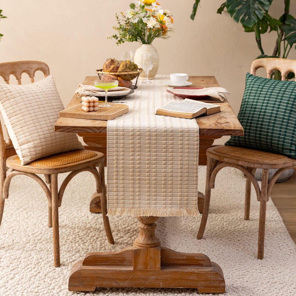 Classic Tassel Table Runner