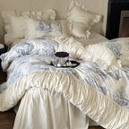 Courtly Blue Quilt Cover Set
