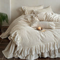 French Garden Frill Bedding Set