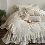 French Garden Frill Bedding Set