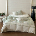 Green Moldy Leaf Lyocell Bedding Set