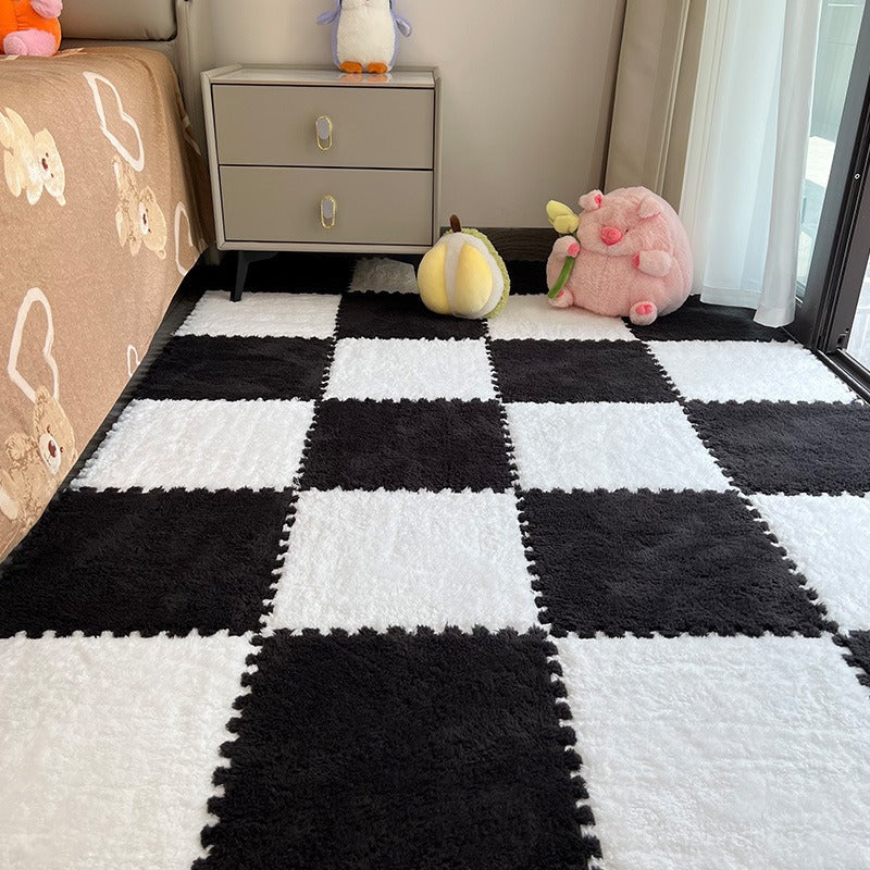 Winter Puzzle Tile Set - Classic Checkerboard