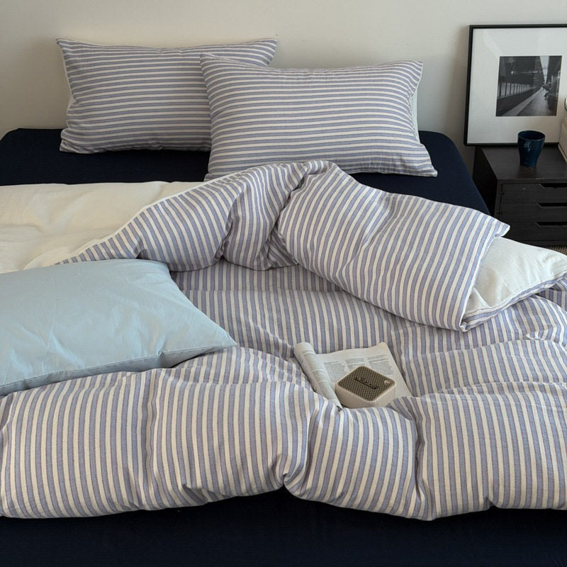 Coastal Stripe Bedding Set