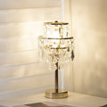 Crown Crystal Table Lamp