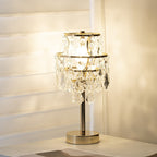 Crown Crystal Table Lamp