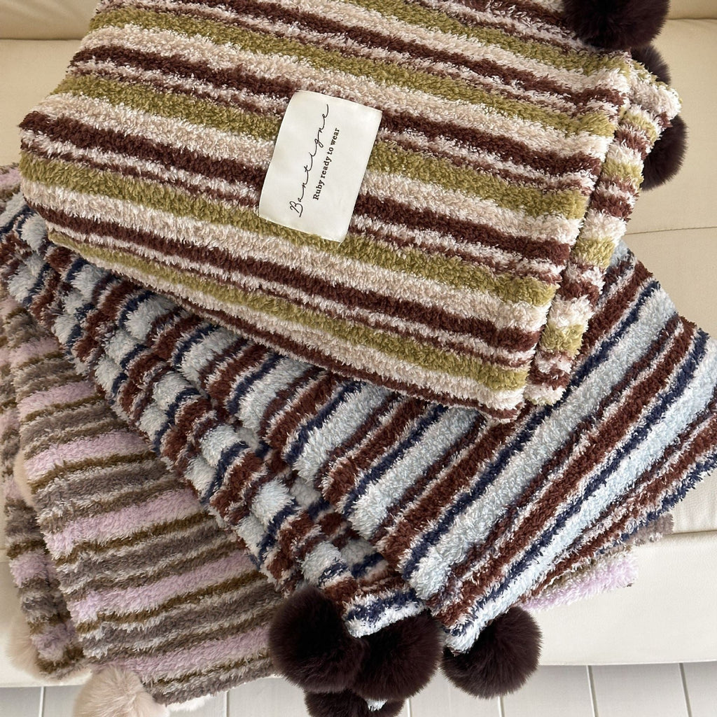 Meiji Mochi Striped Blanket