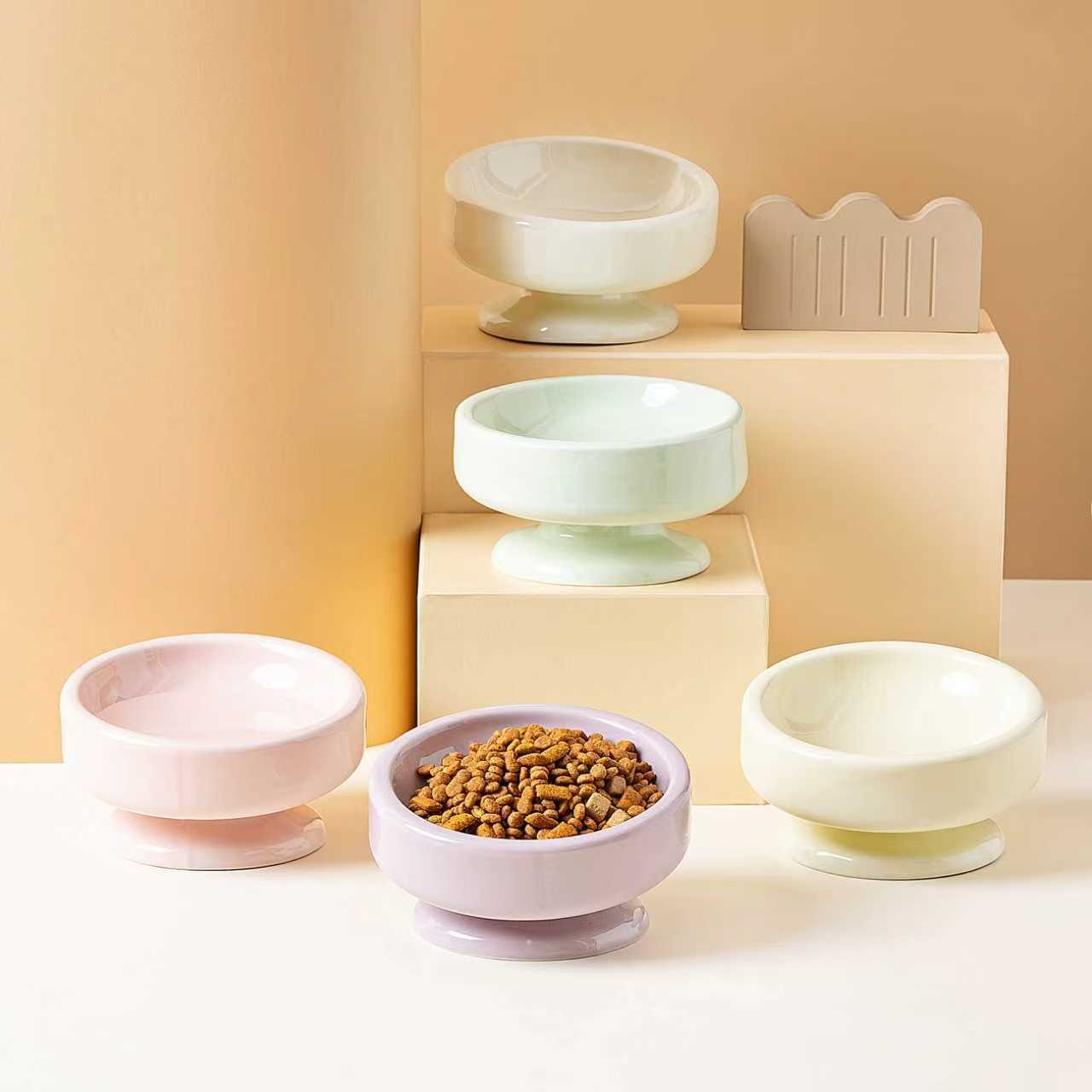 Wide Slant Pet Bowl