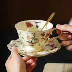 Hummingbird in Spring Teacup Set