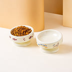 Creamy Pet Bowl Set