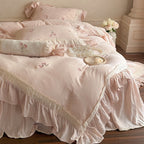 Provence Rose Lace Bedding