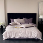 Misty Mauve Sateen Bedding Set