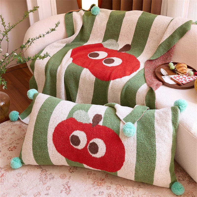 Big Eyes Striped Blanket