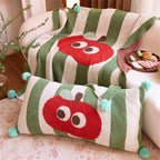 Big Eyes Striped Blanket