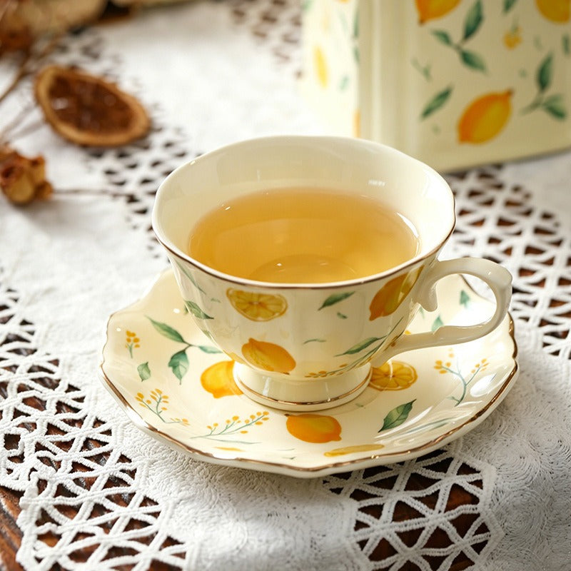 Fresh Lemon Teacup Set