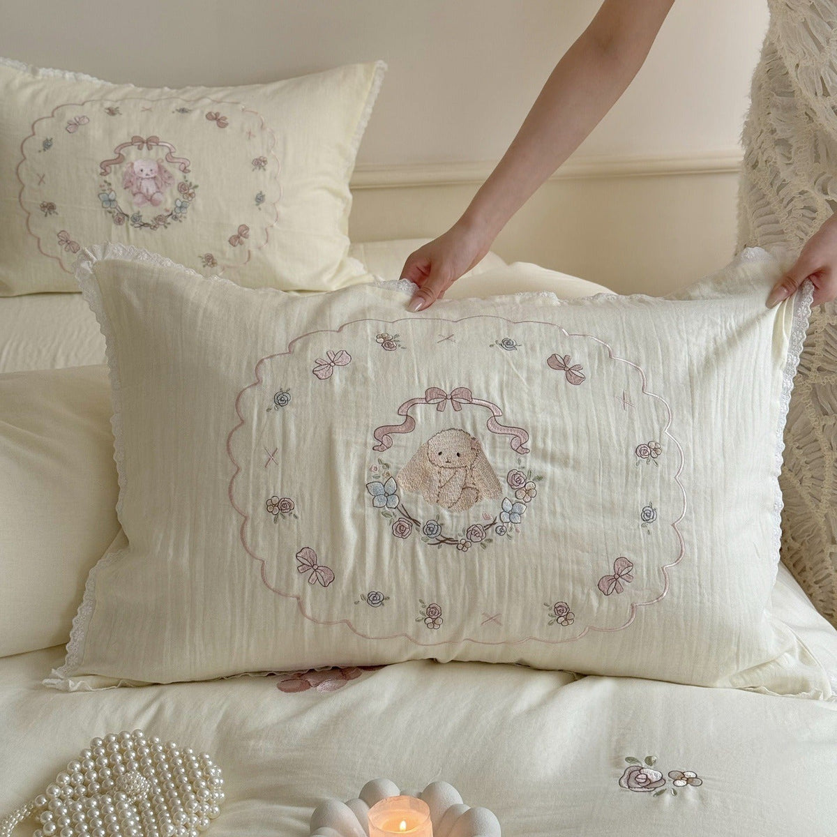 Miss Rabbit Bedding Set - FINAL SALE