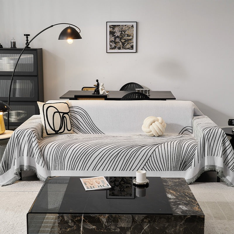 Dancing Line Sofa Cover