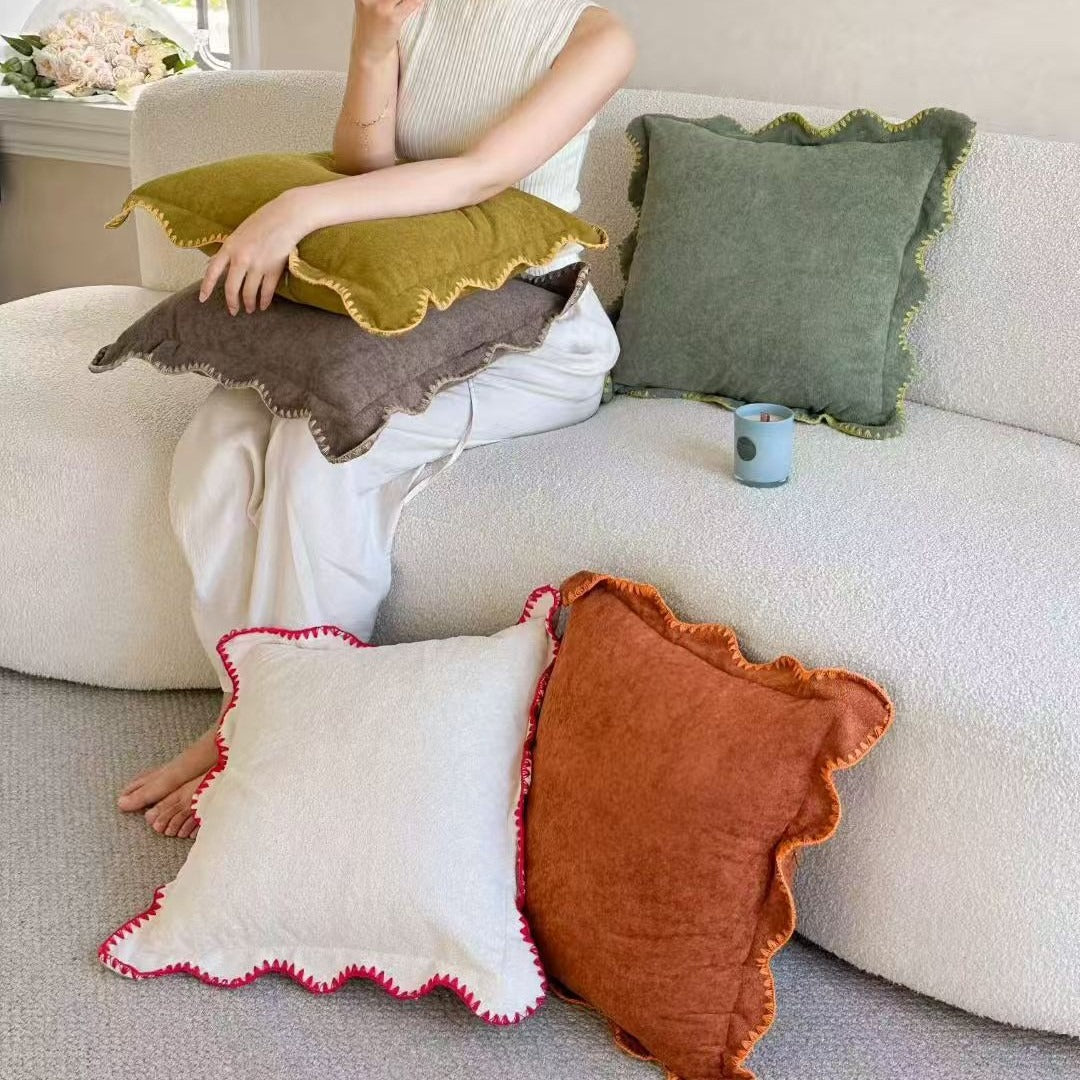 Scallop Cloud Cushion