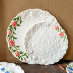Floral Dream Rose Plate