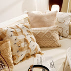 Creamy Boho Cushion