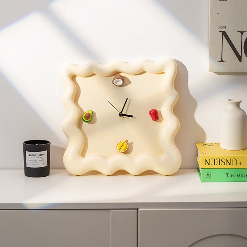Wavy Edge Clock