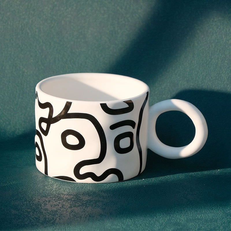 Abstract Graffiti Tea Cup