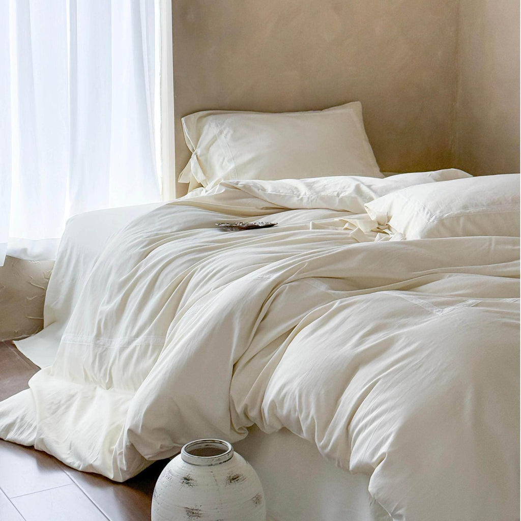 Slow Living Tie Bedding Set