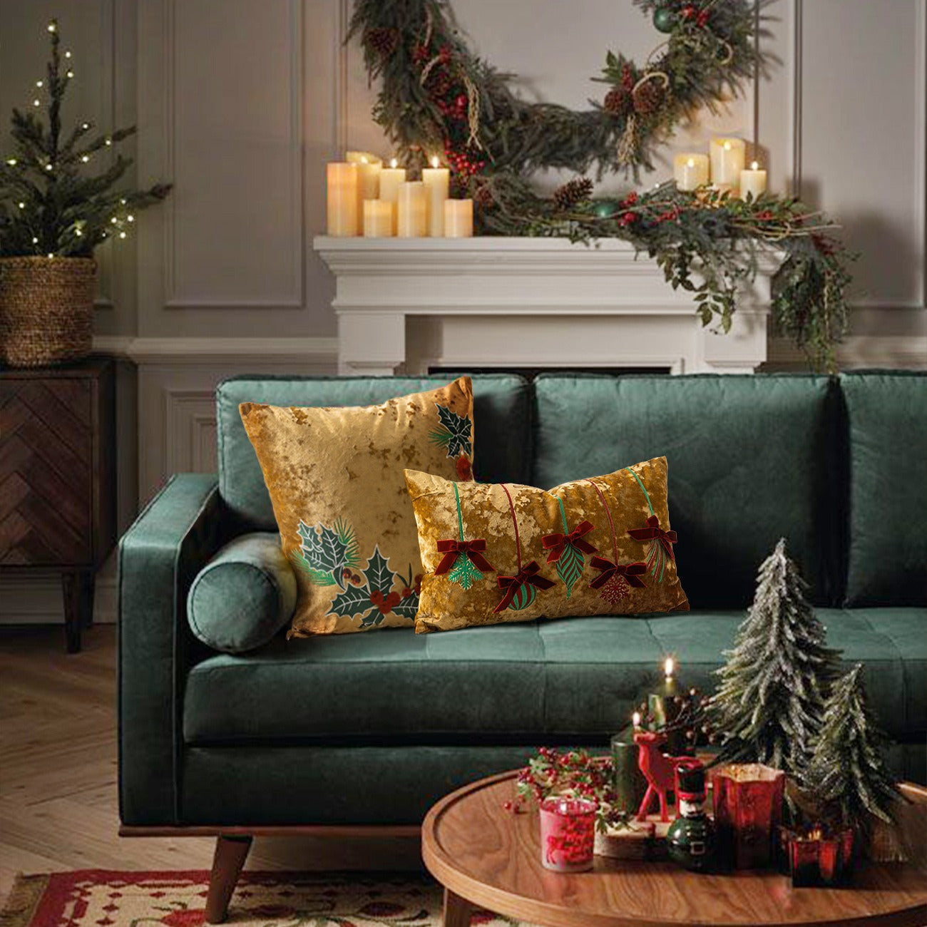 Xmas Night Cushion