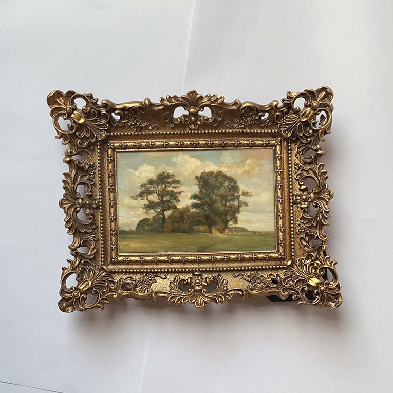 Old World Floral Filigree Frame