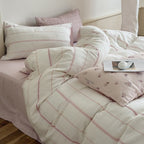 Beach Striped Bedding Set