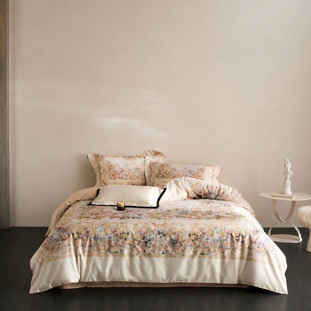 Mireya Floral Egyptian Cotton Bedding Set