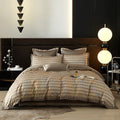 Lumiera Trellis Printed Luxury Egyptian Cotton Bedding Set