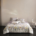 Lunaria Floral Garden Egyptian Cotton Bedding Set