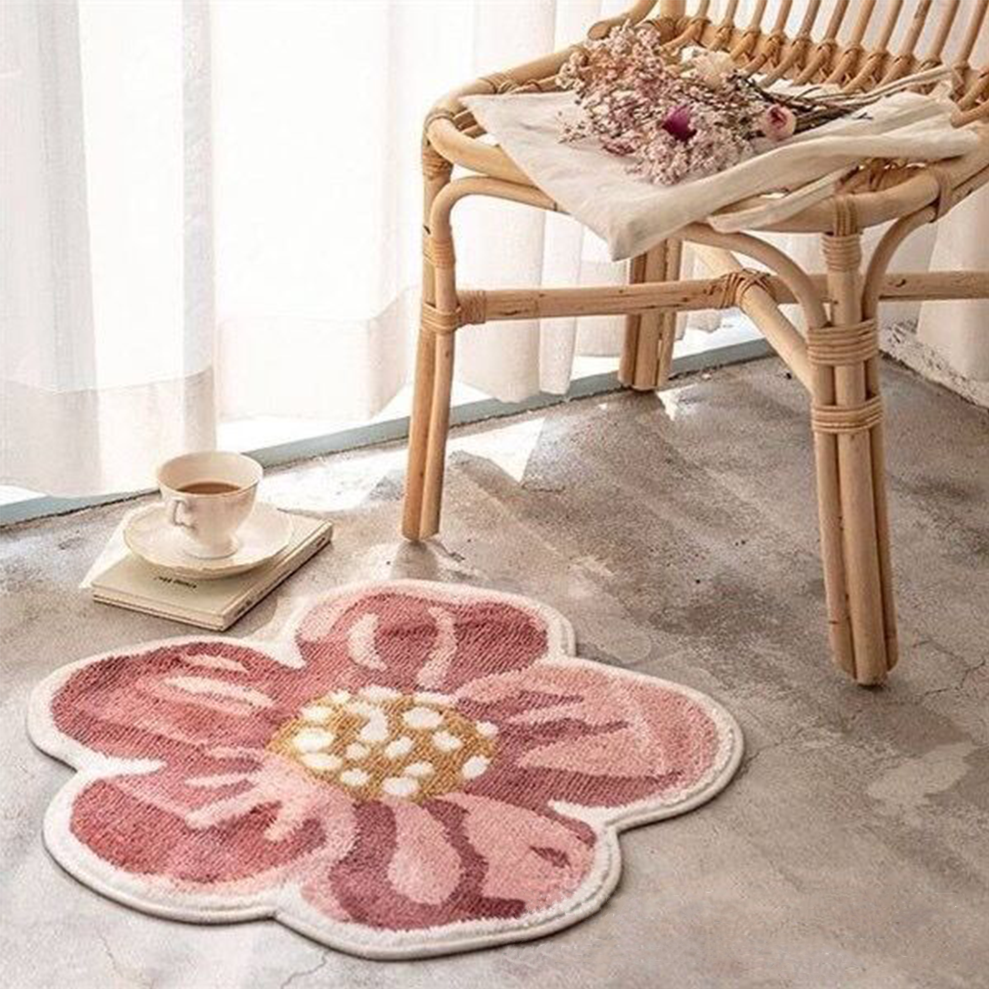 Flower Petal Rug Collection