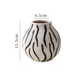 Charming Wildlife Ceramic Vase