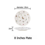 Vintage Butterfly Dinnerware