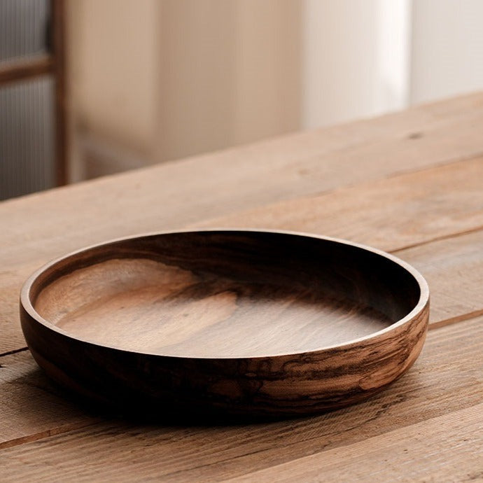 Countryside Wooden Salad Bowl
